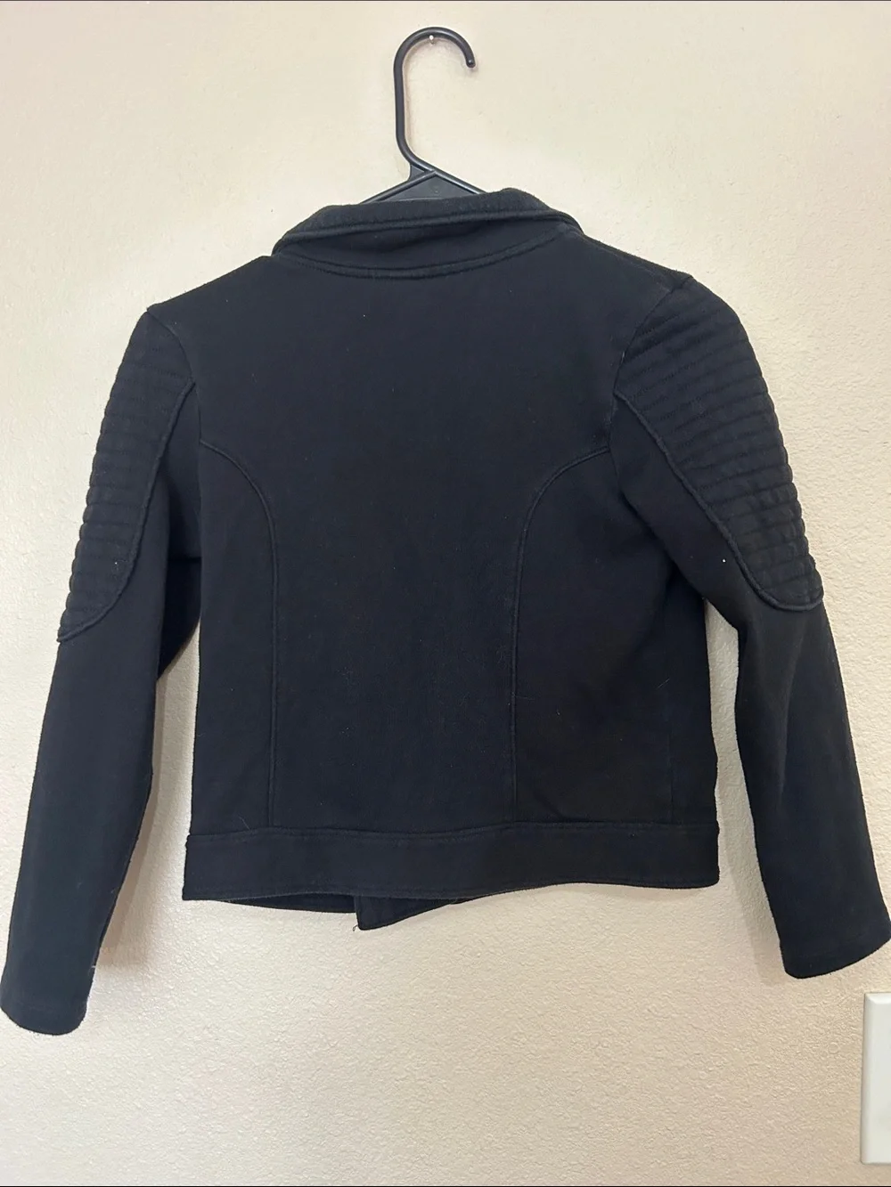 Cat & Jack Black Jacket with Pink Trim